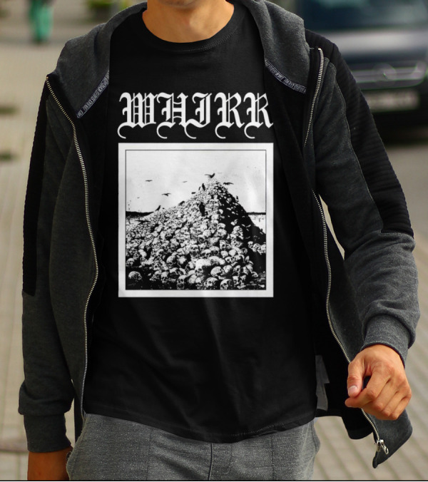 Whirr Skull Mountain Death T-Shirt