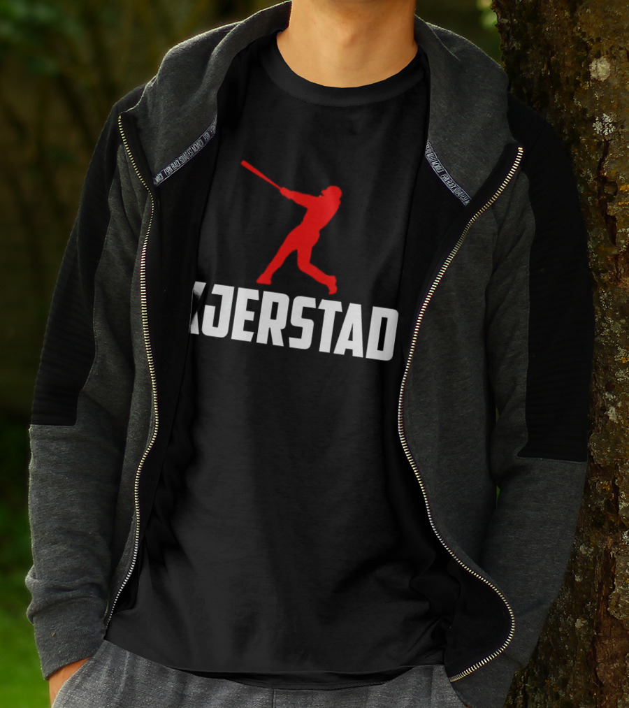 Kjerstad Baseball Player Silhouette Baltimore Orioles T-Shirt