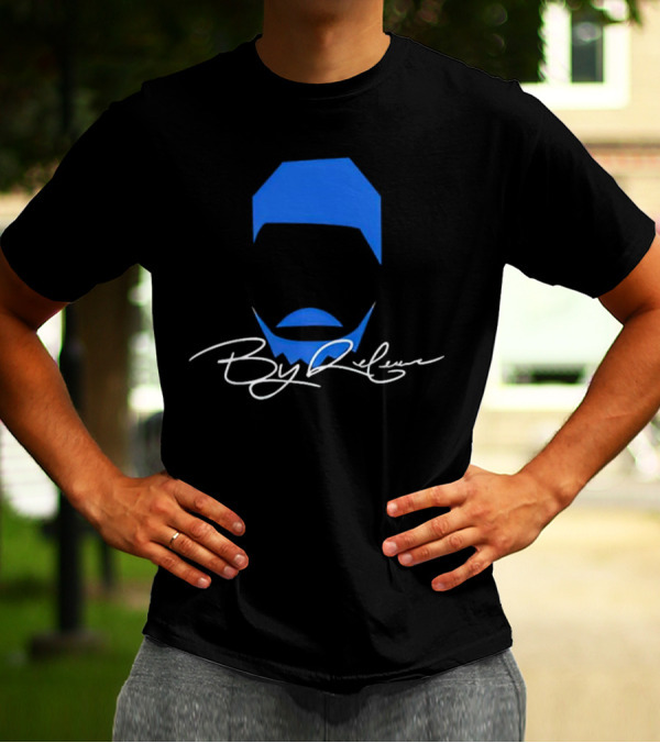 By Release Signature Blue Hat And Beard T-Shirt