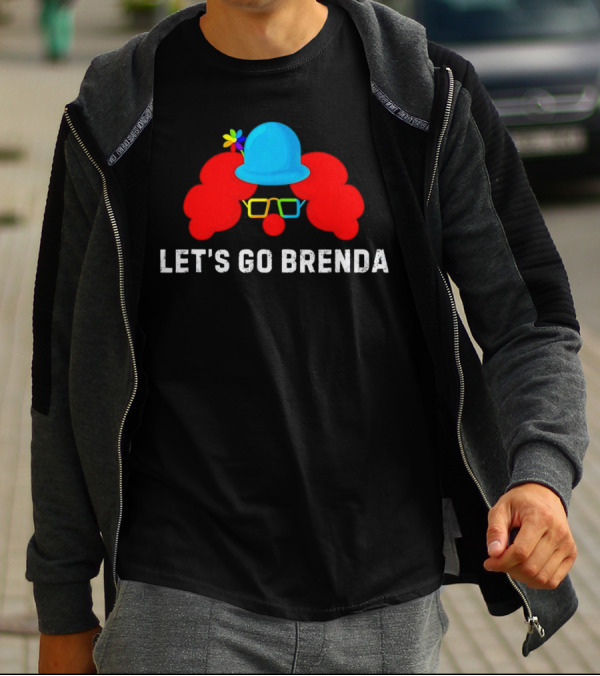 Let's Go Brenda Clown Funny T-Shirt