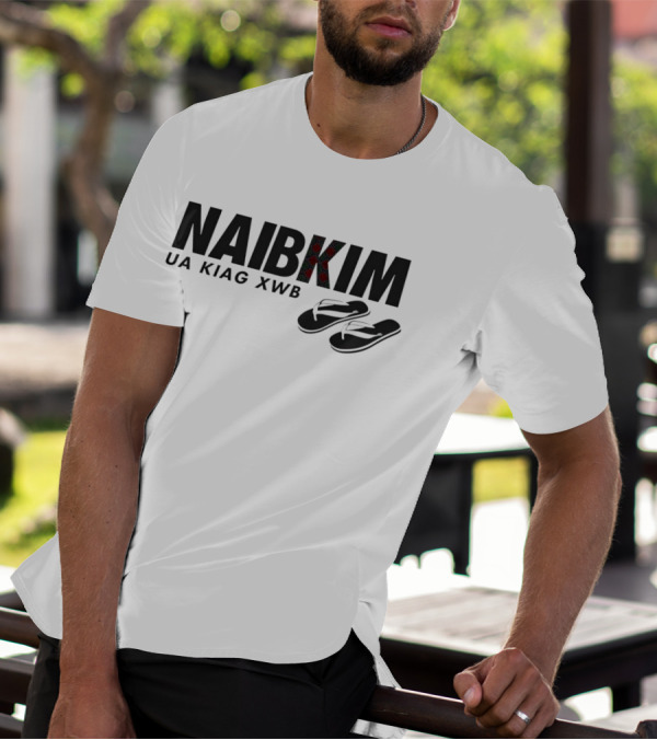 Naibkim Ua Kiag Xwb Floral K Sandals T-Shirt