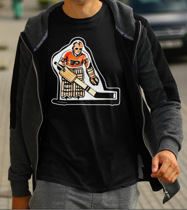 Philadelphia Flyers Jason Voorhees Hockey Mashup Noah Cates T-Shirt