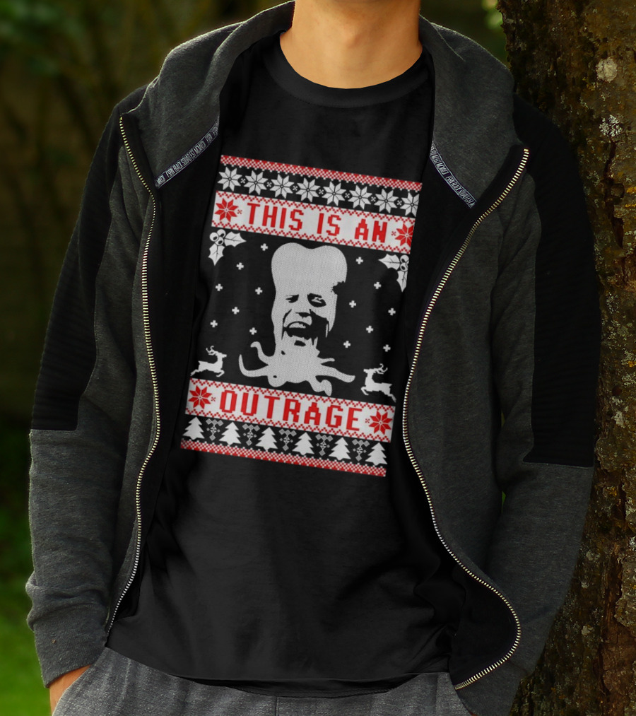 This Is An Outrage The Mighty Boosh Ugly T-Shirt