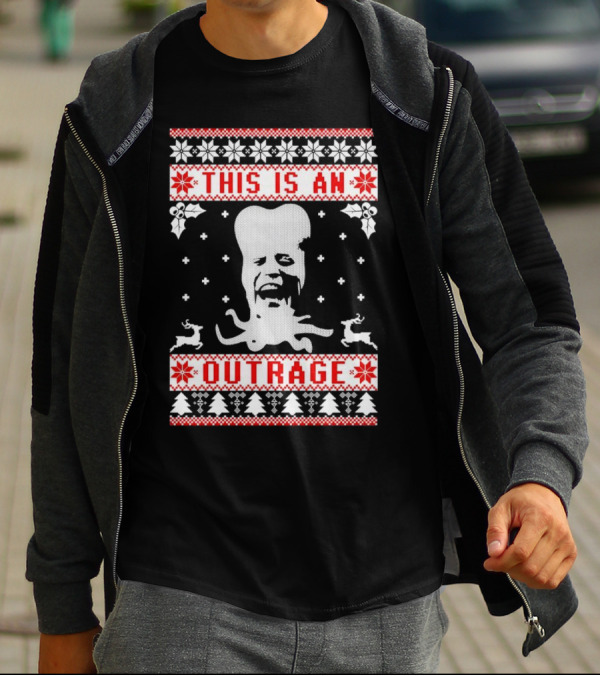 This Is An Outrage The Mighty Boosh Ugly T-Shirt