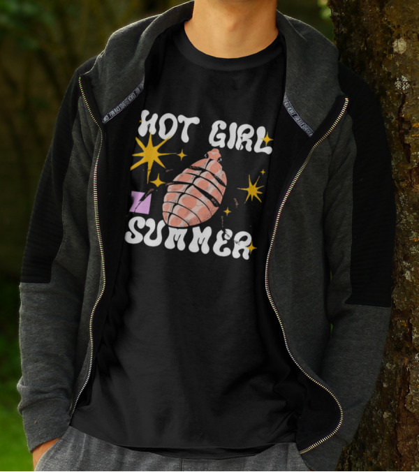 Hot Girl Summer Starburst Shell T-Shirt