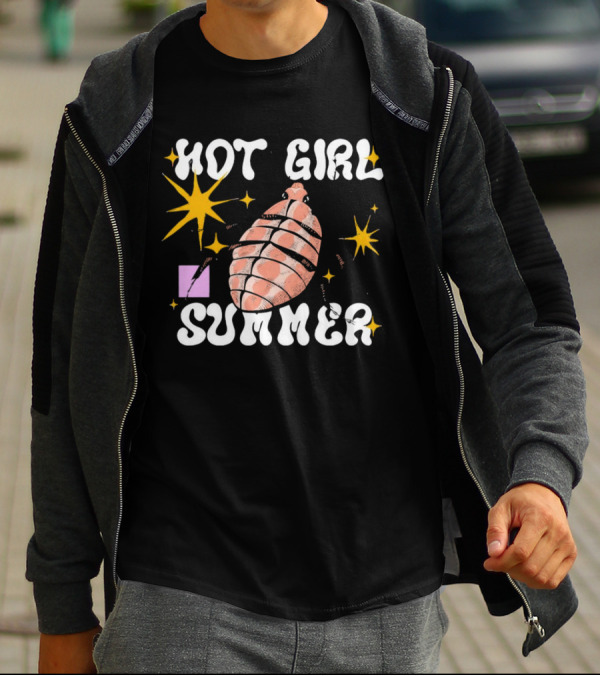 Hot Girl Summer Starburst Shell T-Shirt