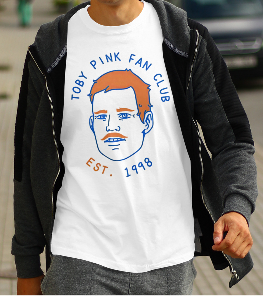 Toby Pink Fan Club Est 1998 Orange T-Shirt
