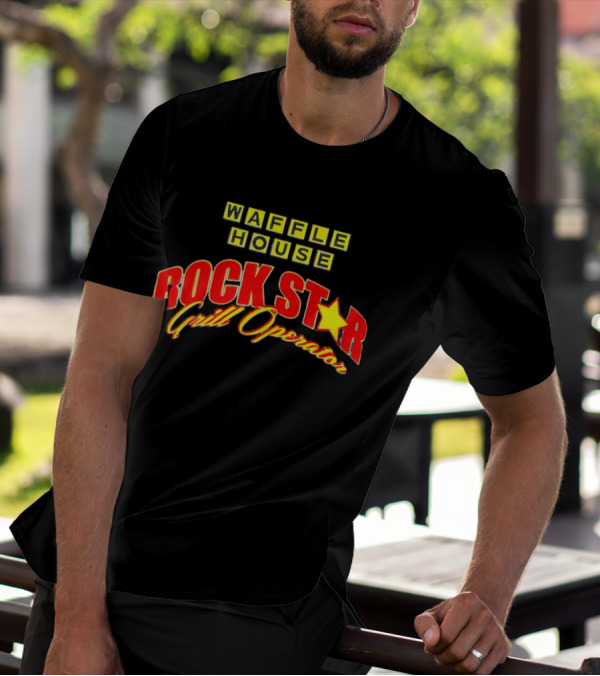 Waffle House Rock Star Grill Operator T-Shirt