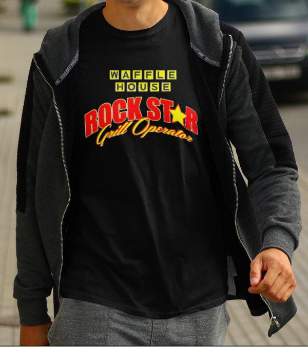 Waffle House Rock Star Grill Operator T-Shirt
