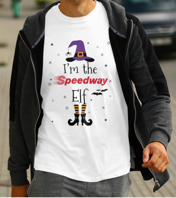 I’m The Speedway Elf Witch Halloween T-Shirt