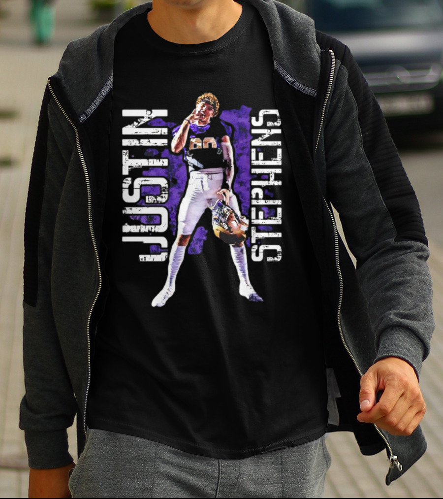 Justin Stephens Butler Grizzlies Football T-Shirt