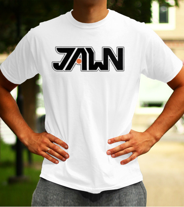 Philadelphia Flyers Jawn Logo With Orange Dot T-Shirt