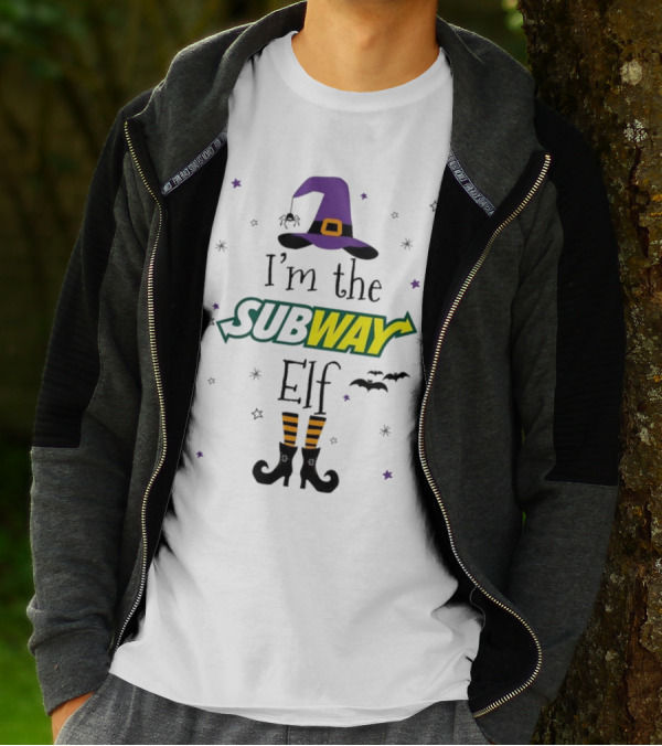 I’m The Subway Witch Elf Halloween T-Shirt