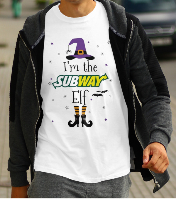 I’m The Subway Witch Elf Halloween T-Shirt