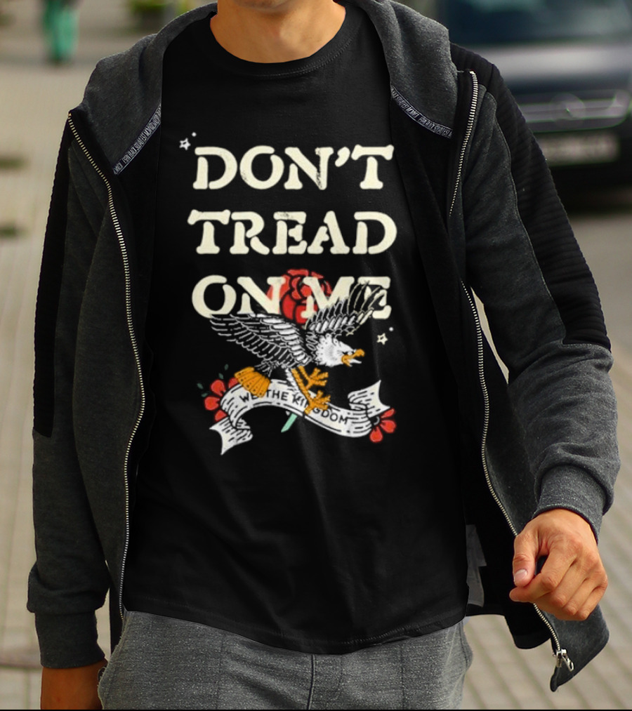 DON'T TREAD ON ME We The Kingdom Eagle Banner T-Shirt