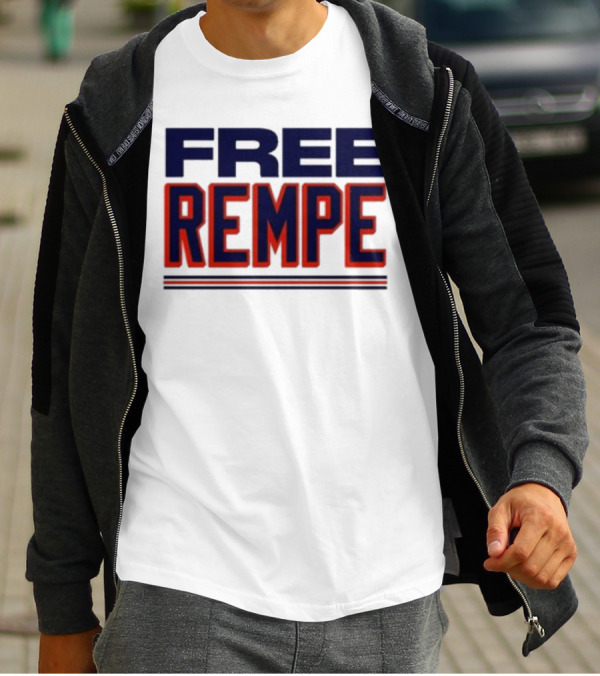 Webleedblue Free Rempe Sports Fan Support T-Shirt