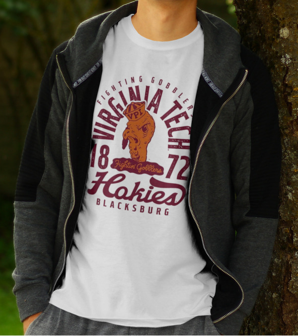 Virginia Tech Hokies Fightin' Gobblers 1872 Blacksburg VPI T-Shirt