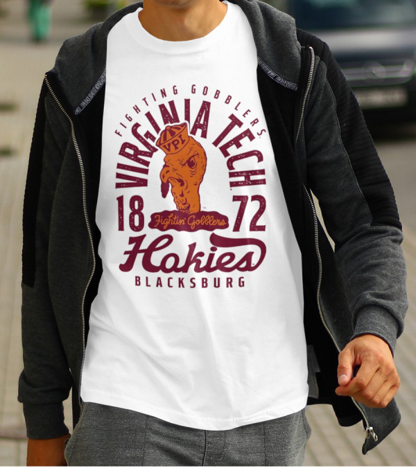 Virginia Tech Hokies Fightin' Gobblers 1872 Blacksburg VPI T-Shirt