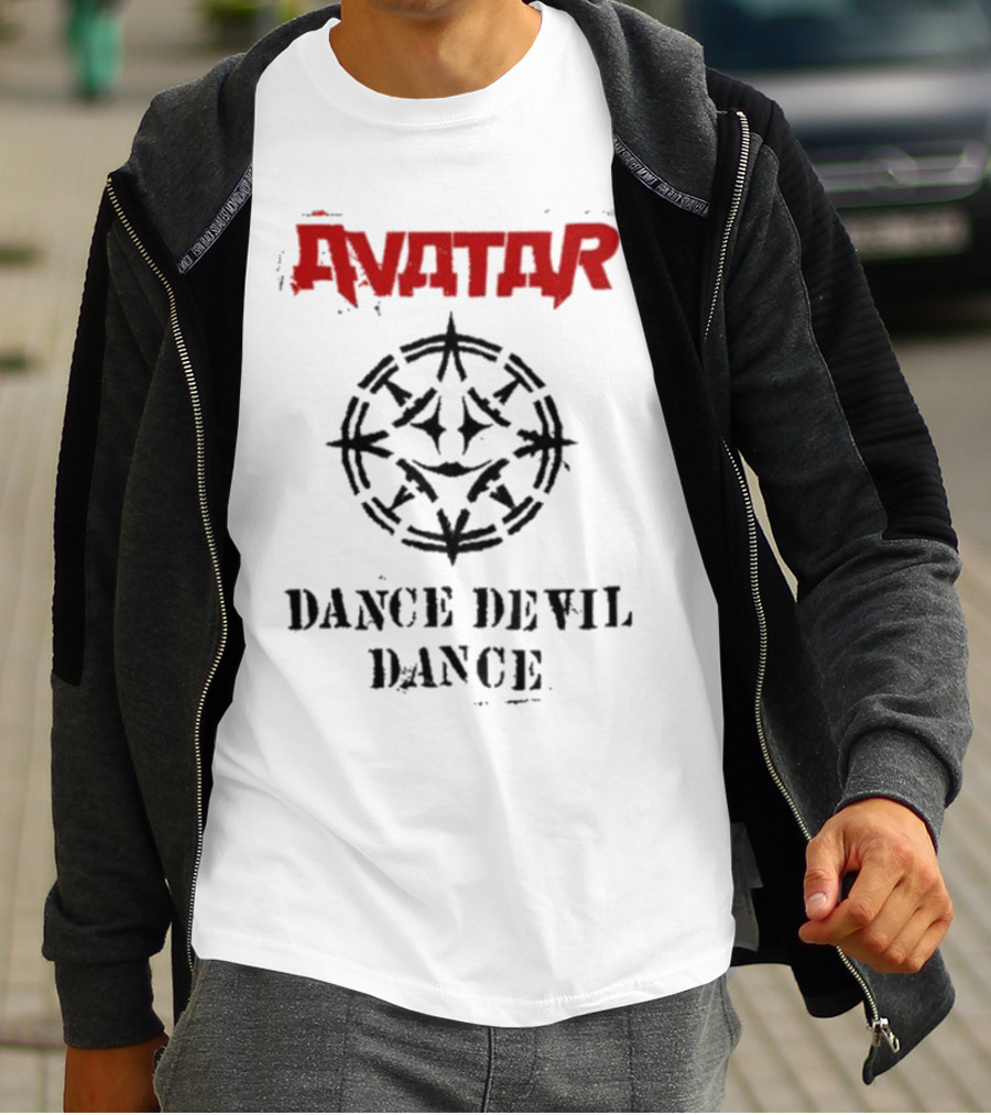 Avatar Dance Devil Dance Symbol Stencil T-Shirt