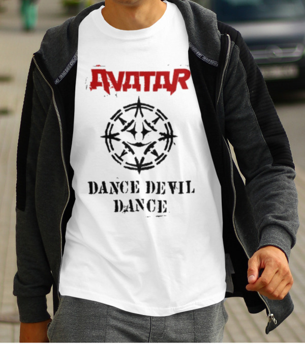Avatar Dance Devil Dance Symbol Stencil T-Shirt