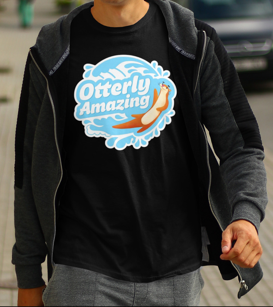 Otterly Amazing Otter Waves T-Shirt