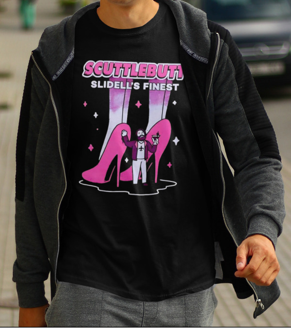Scuttlebutt Slidell's Finest High Heels And Cocktail Character T-Shirt