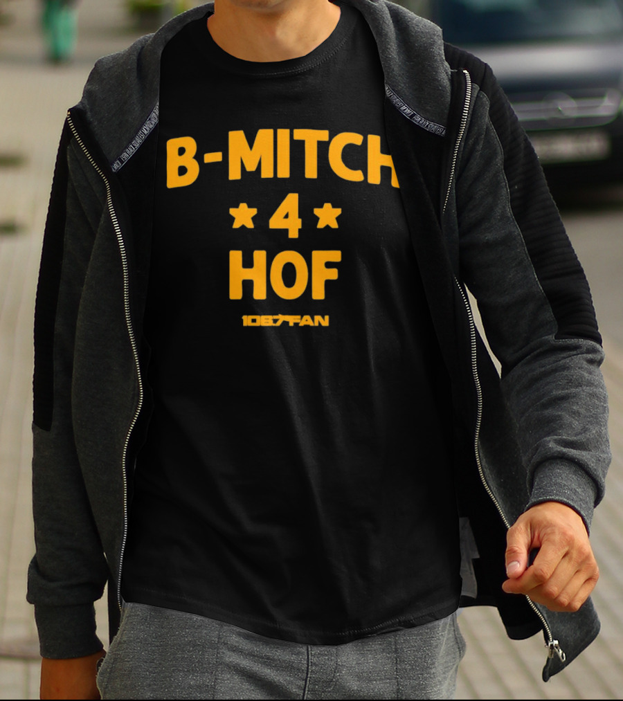106.7 Fan B-Mitch 4 HOF T-Shirt