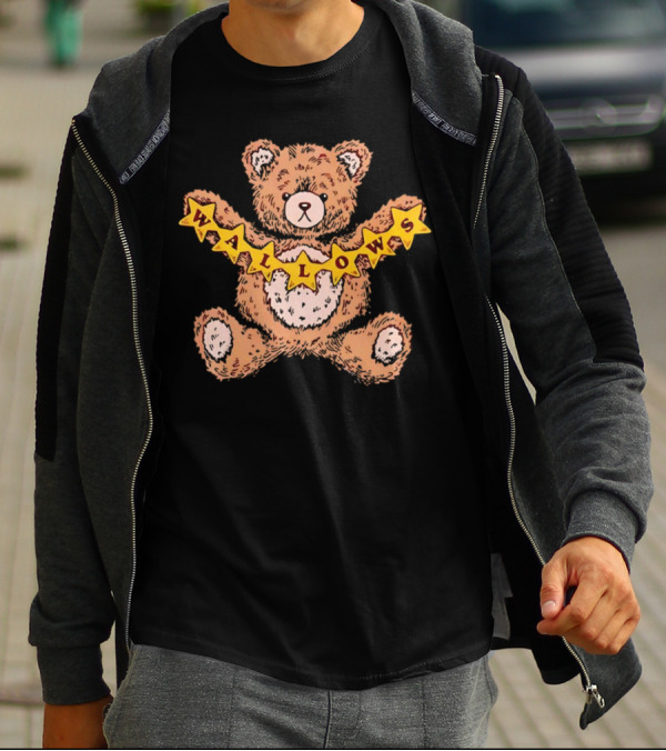 Wallows Teddy Bear Holding Stars T-Shirt