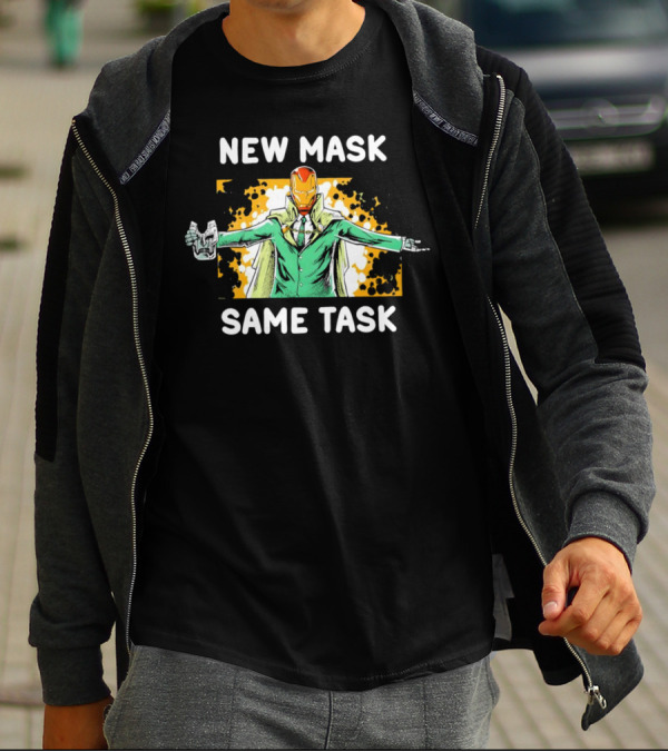 New Mask Same Task Doctor Doom Iron Man T-Shirt