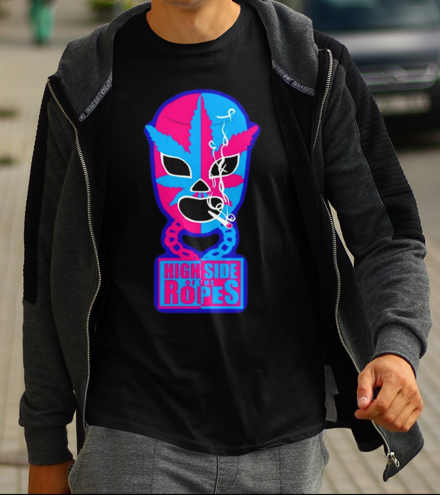 High Side Of The Ropes Karnival Of Kush Mask Smoke Chain T-Shirt