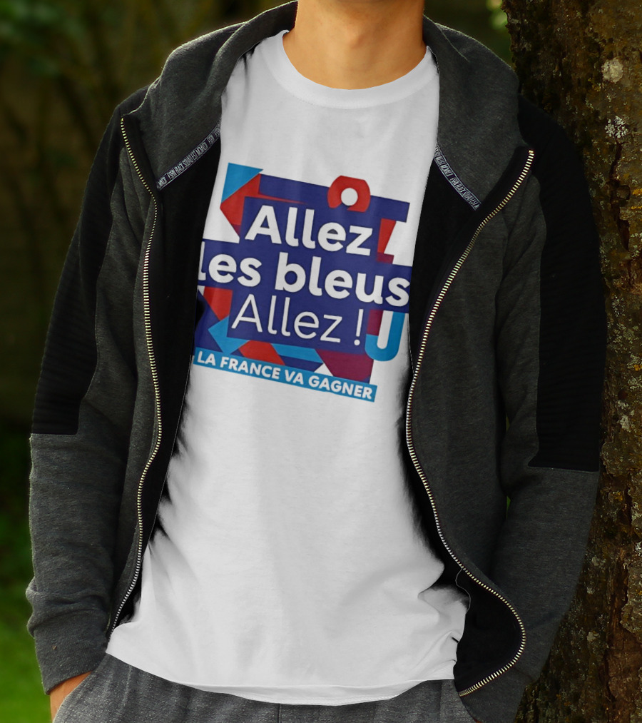 Allez Les Bleus Allez La France Va Gagner T-Shirt