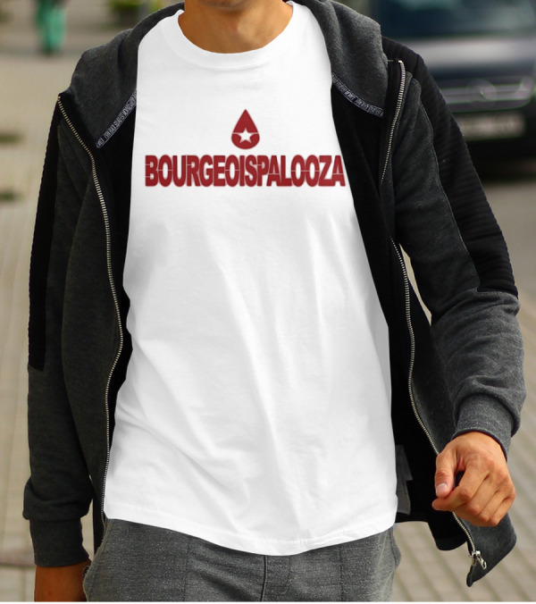 Bourgeoispalooza Red Star Droplet T-Shirt