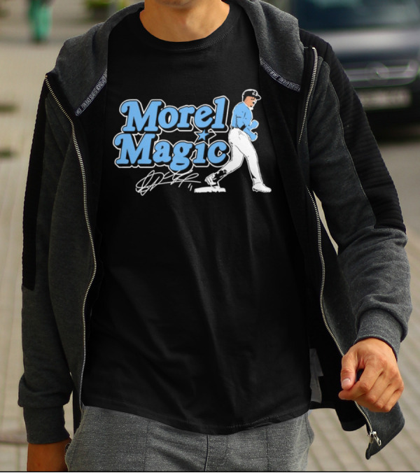 Morel Magic Christopher Morel Tampa Bay Rays Signature T-Shirt