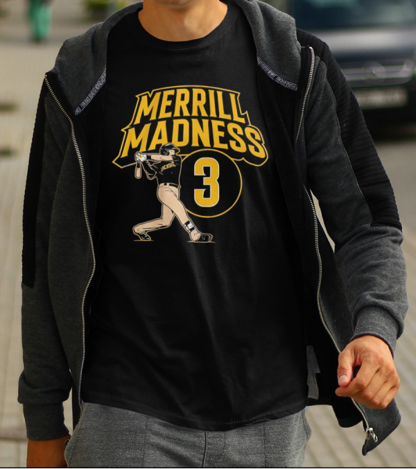 Merrill Madness 3 Jackson San Diego Padres T-Shirt