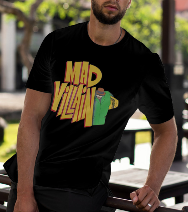Mad Villain Lurk Mystery Figure In Green Trench Coat And Hat T-Shirt