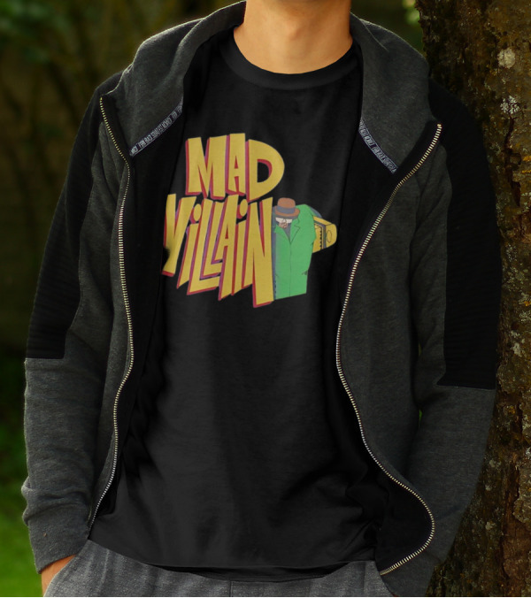 Mad Villain Lurk Mystery Figure In Green Trench Coat And Hat T-Shirt