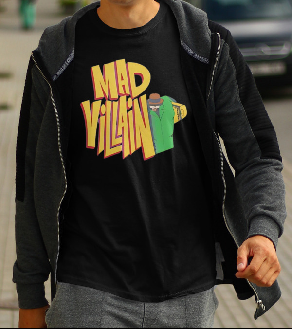 Mad Villain Lurk Mystery Figure In Green Trench Coat And Hat T-Shirt