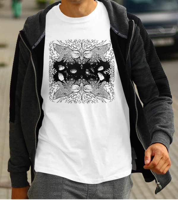 Rat King Mirror Rats Symmetrical T-Shirt