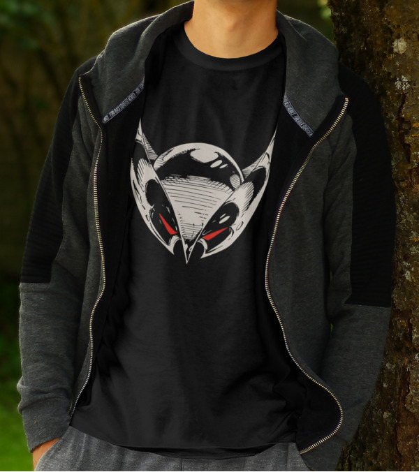 Shadowhawk Comic Mask T-Shirt