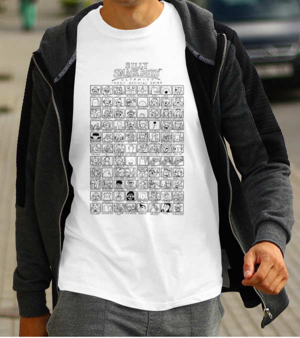Super Smash Bros Ultimate Silly Smack Boys Ultamitt 100% T-Shirt