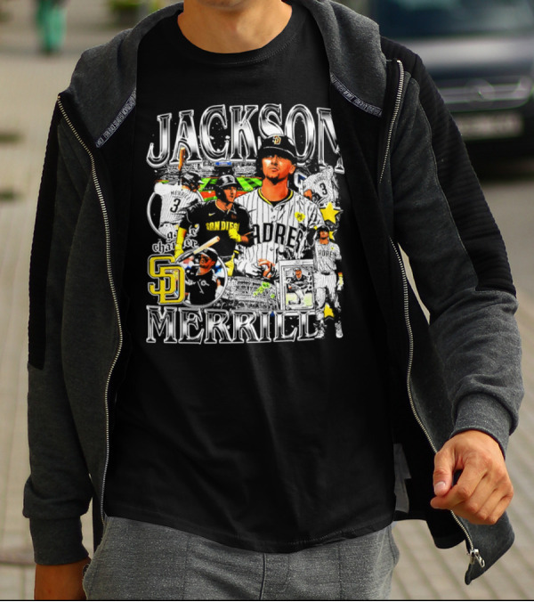 Jackson Merrill Padres SD Baseball T-Shirt