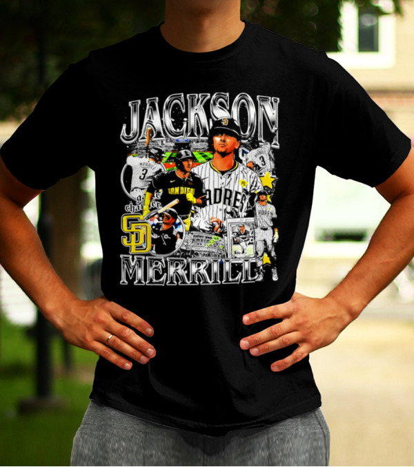 Jackson Merrill Padres SD Baseball T-Shirt