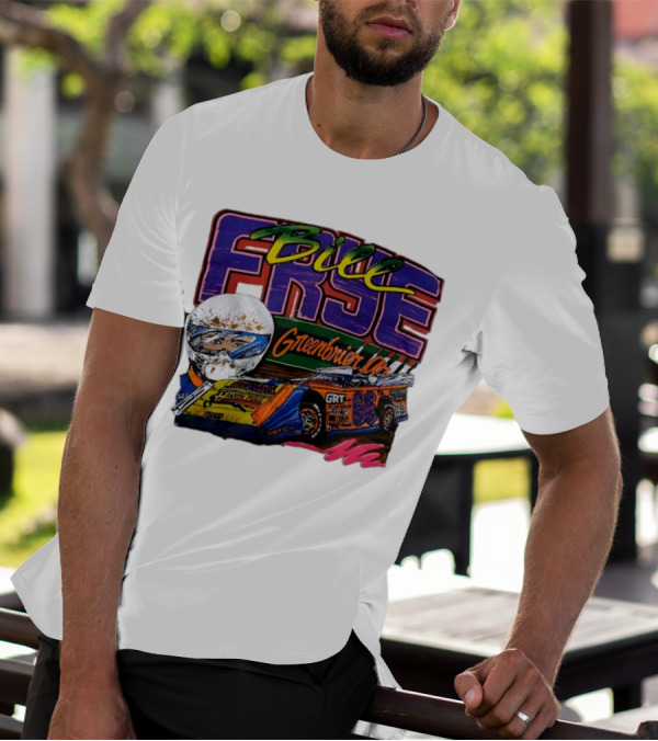 Bill Frye Greenbrier No.66 Dirt Late Model Car GRT Racing T-Shirt
