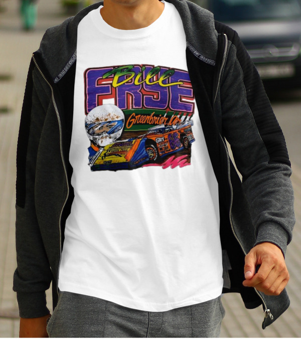 Bill Frye Greenbrier No.66 Dirt Late Model Car GRT Racing T-Shirt