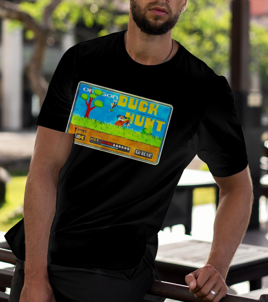 OREGON GAMEDAY DUCK HUNT GO BLUE T-Shirt