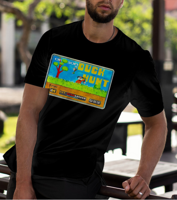OREGON GAMEDAY DUCK HUNT GO BLUE T-Shirt