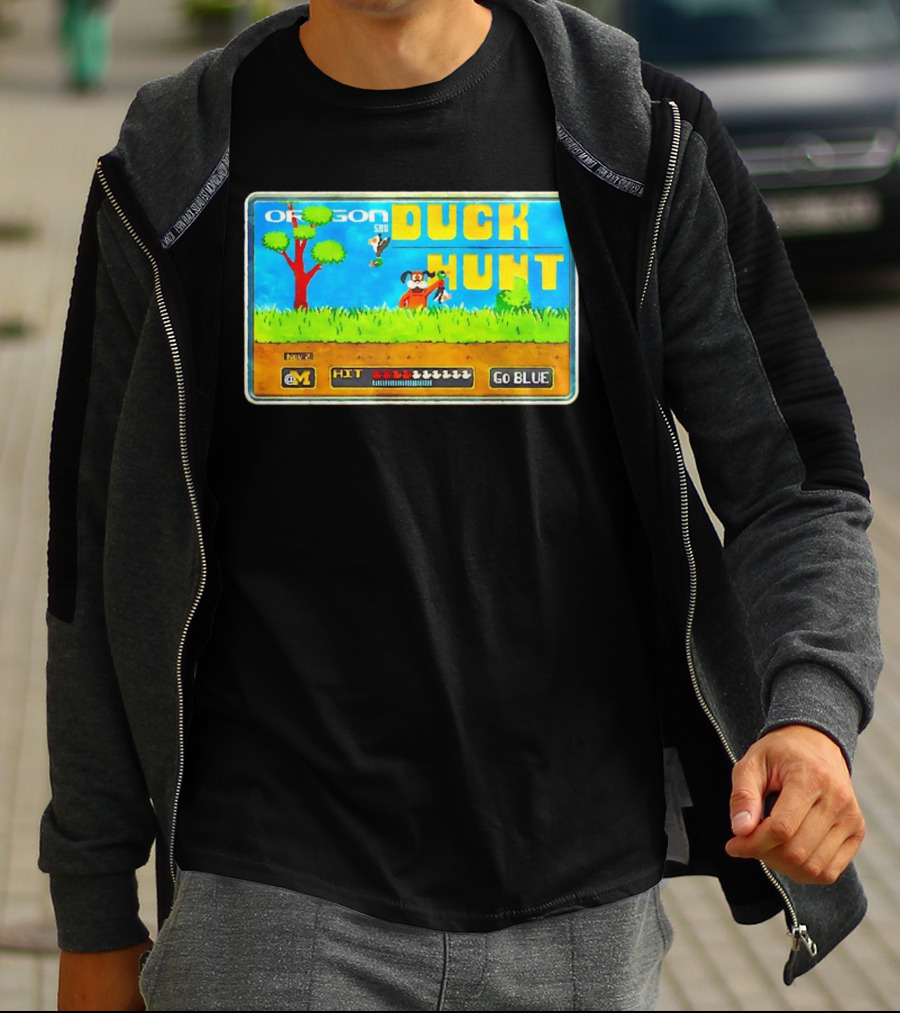 OREGON GAMEDAY DUCK HUNT GO BLUE T-Shirt