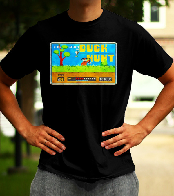 OREGON GAMEDAY DUCK HUNT GO BLUE T-Shirt