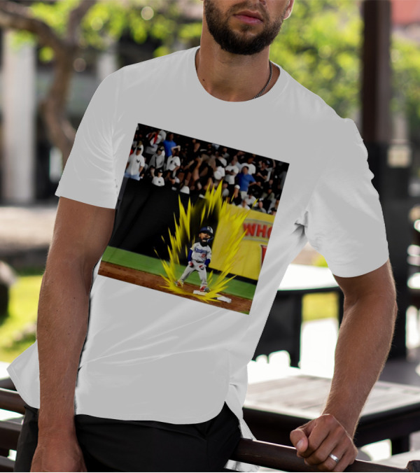 Teoscar Hernández Dodgers Super Saiyan Walk-Off Moment T-Shirt