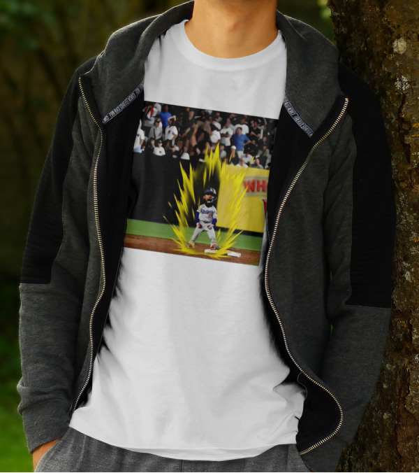 Teoscar Hernández Dodgers Super Saiyan Walk-Off Moment T-Shirt